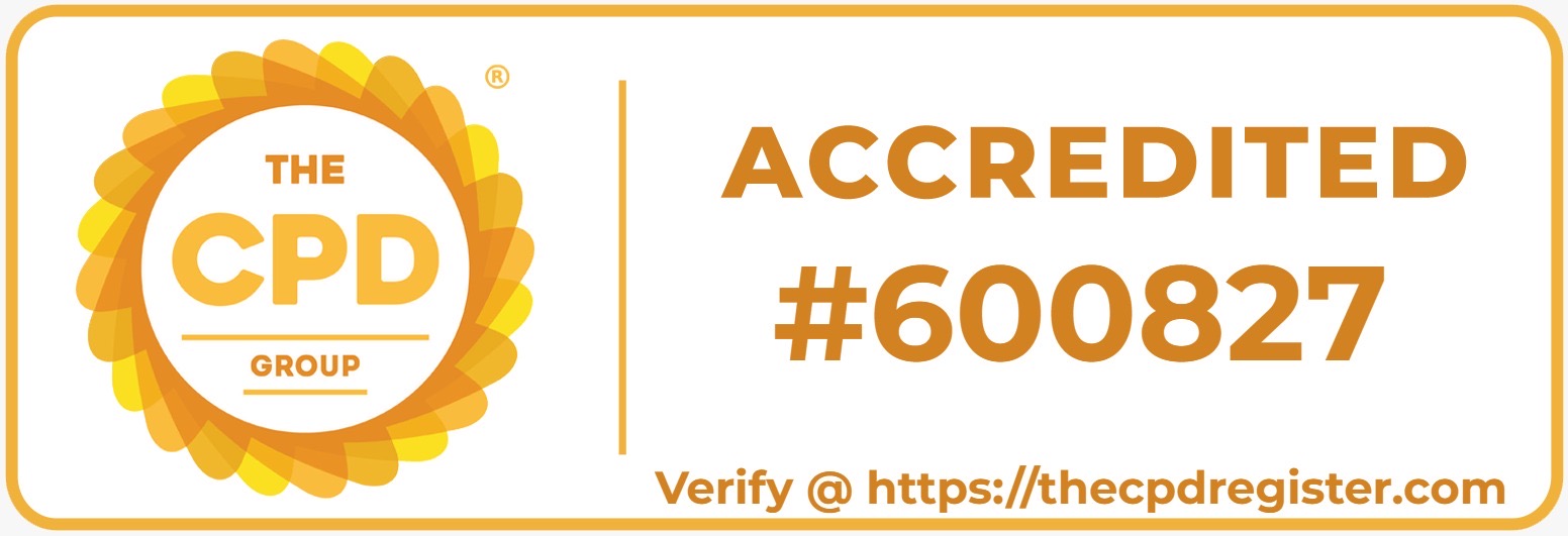 The CPD Group accredited event number 600827